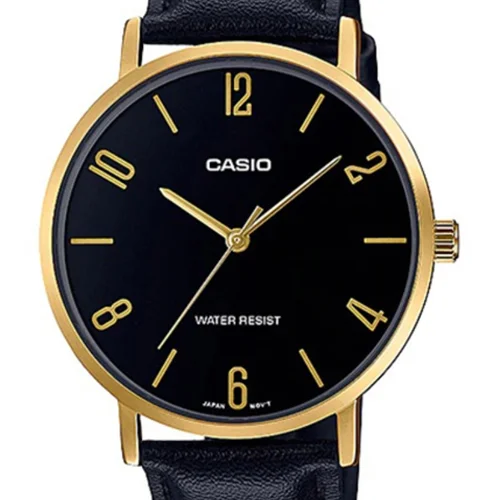 ساعت کاسیو Casio بند چرم کلاسیک