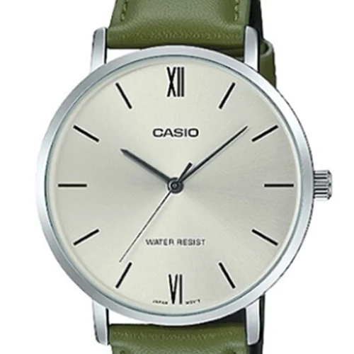 ساعت کاسیو Casio بند چرم کلاسیک