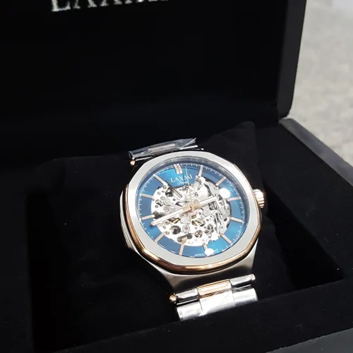 ساعت مچی عقربه ای اتوماتیک ست زنانه و مردانه برند لاکسمی Laxmi مدلLA-8150 L و LA-8150 G