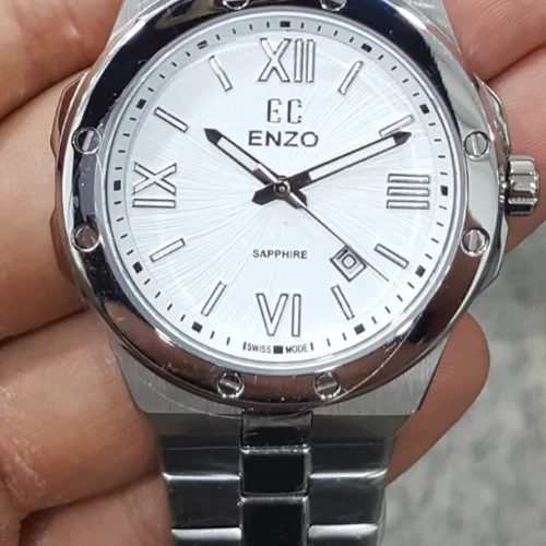 ساعت مچی عقربه ای تک موتور مردانه انزو EC-840 ABG ENZO Swiss