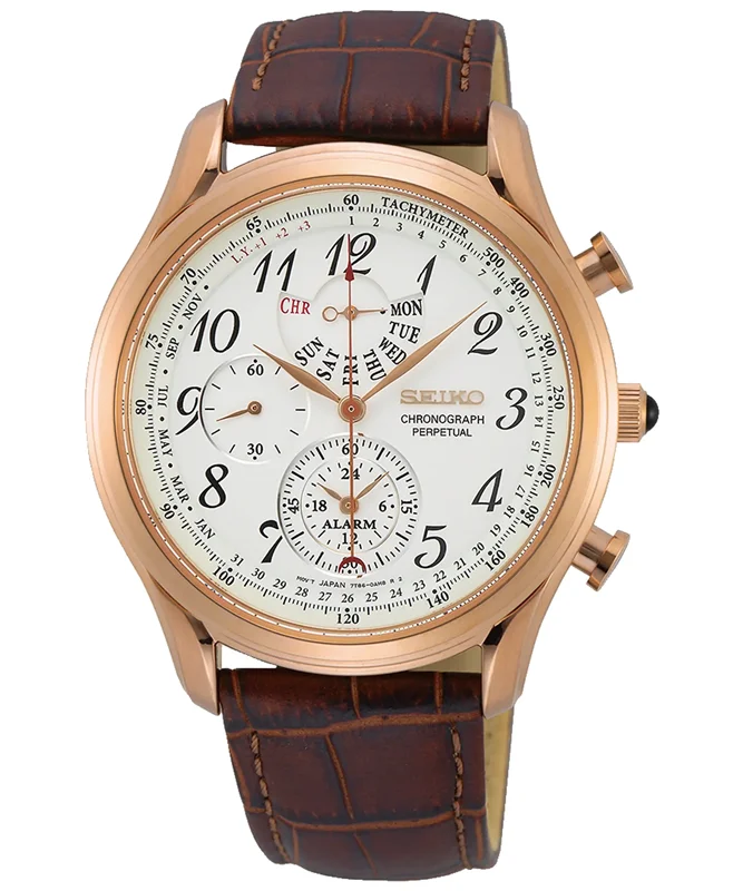 ساعت مچی عقربه ای مردانه سیکو، زیرمجموعه Chronograph, کد SPC256P1
