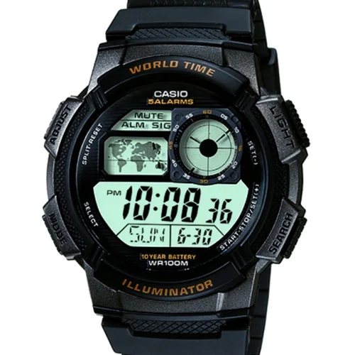 ساعت مچی مردانه کاسیو مدل CASIO-AE-1000W-1A