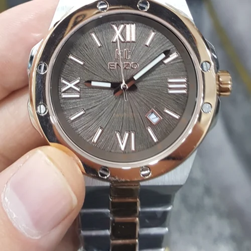 ساعت مچی عقربه ای تک موتور مردانه انزو EC-840 KPG ENZO Swiss