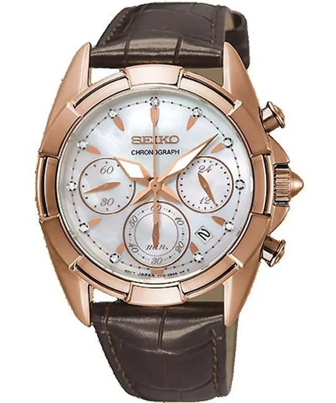 ساعت مچی عقربه ای زنانه سیکو، زیرمجموعه Chronograph, کد SRW784P1