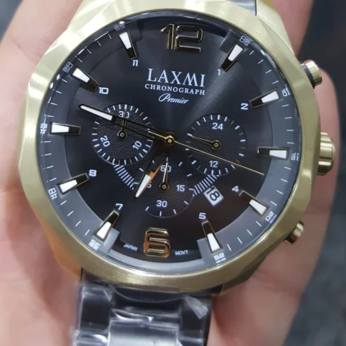 ساعت مچی عقربه ای سه موتور مردانه لاکسمی LAXMI مدل 5-LA-8162