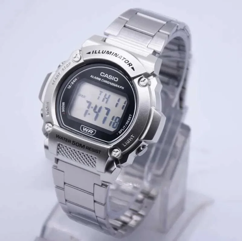 ساعت کاسیو W-219HD-1AVDF