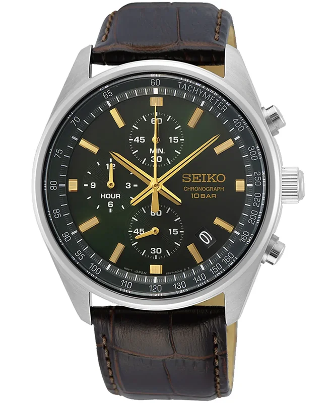 ساعت مچی عقربه ای مردانه سیکو، زیرمجموعه Chronograph، کد SSB385P1