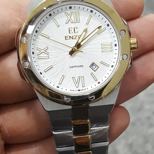 ساعت مچی عقربه ای تک موتور مردانه انزو EC-840 TEG ENZO Swiss