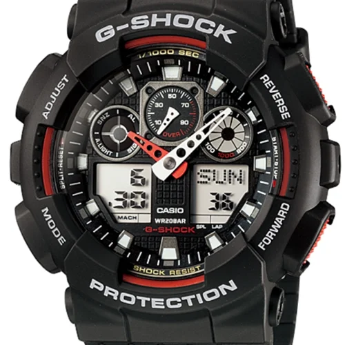 ساعت مچی مردانه G-SHOCK کاسیو مدل CASIO-GA-100-1A4