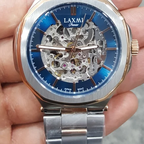 ساعت مچی عقربه ای مردانه اتوماتیک برند لاکسمی Laxmi مدل LA-8150G