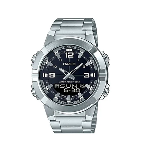 ساعت مچی عقربه ای مردانه کاسیو مدل CASIO–AMW-870D-1A