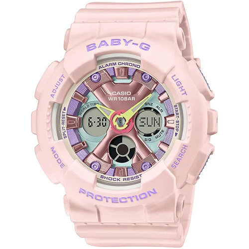 ساعت مچی زنانه BABY-G کاسیو مدل CASIO -BA-130PM-4ADR