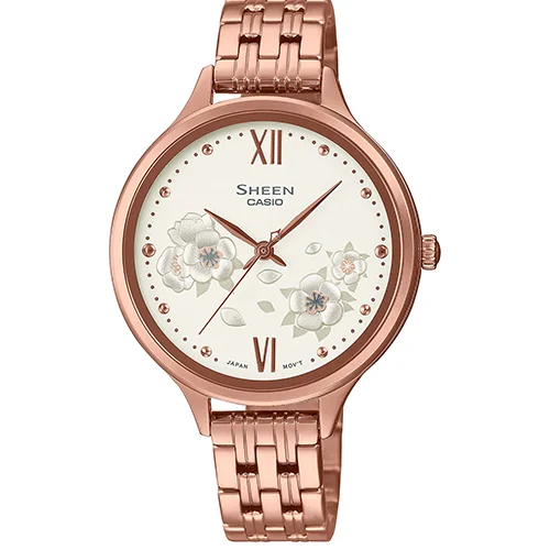 ساعت مچی زنانه SHEEN مدل CASIO -SHE-4551PG-7AUDF